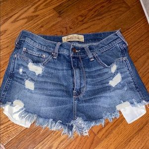 Hollister vintage relaxed high rise shorts